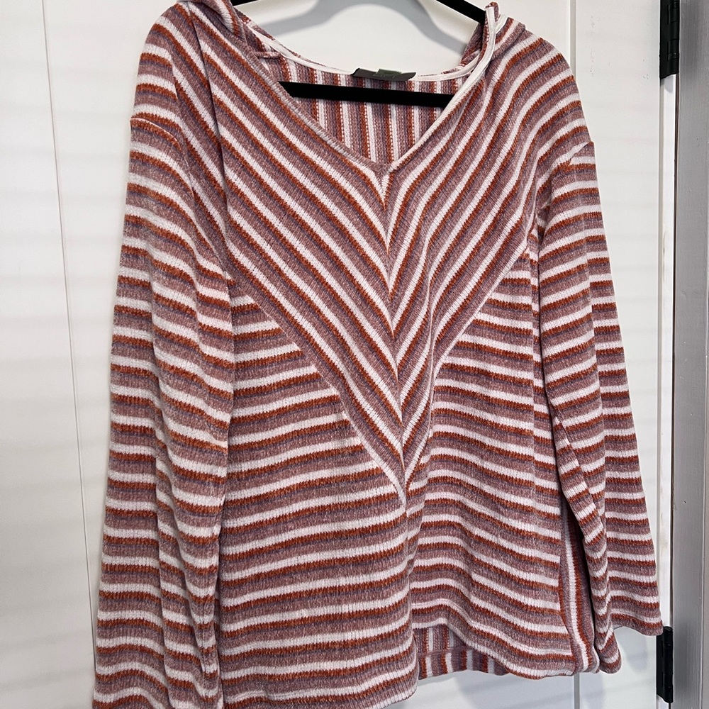 Anthropologie Multi Color Striped Sweater